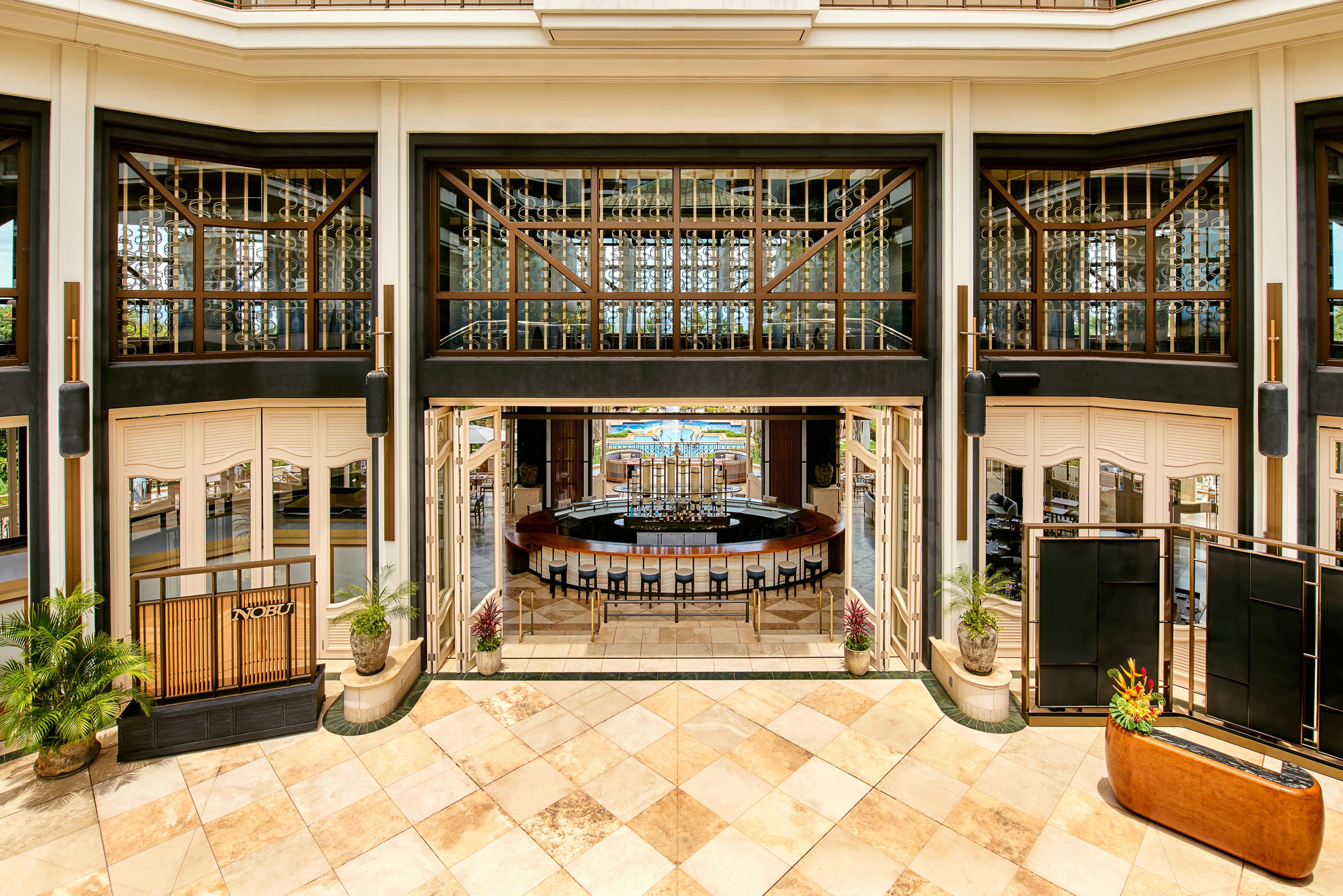 Nobu Entrance from Botero