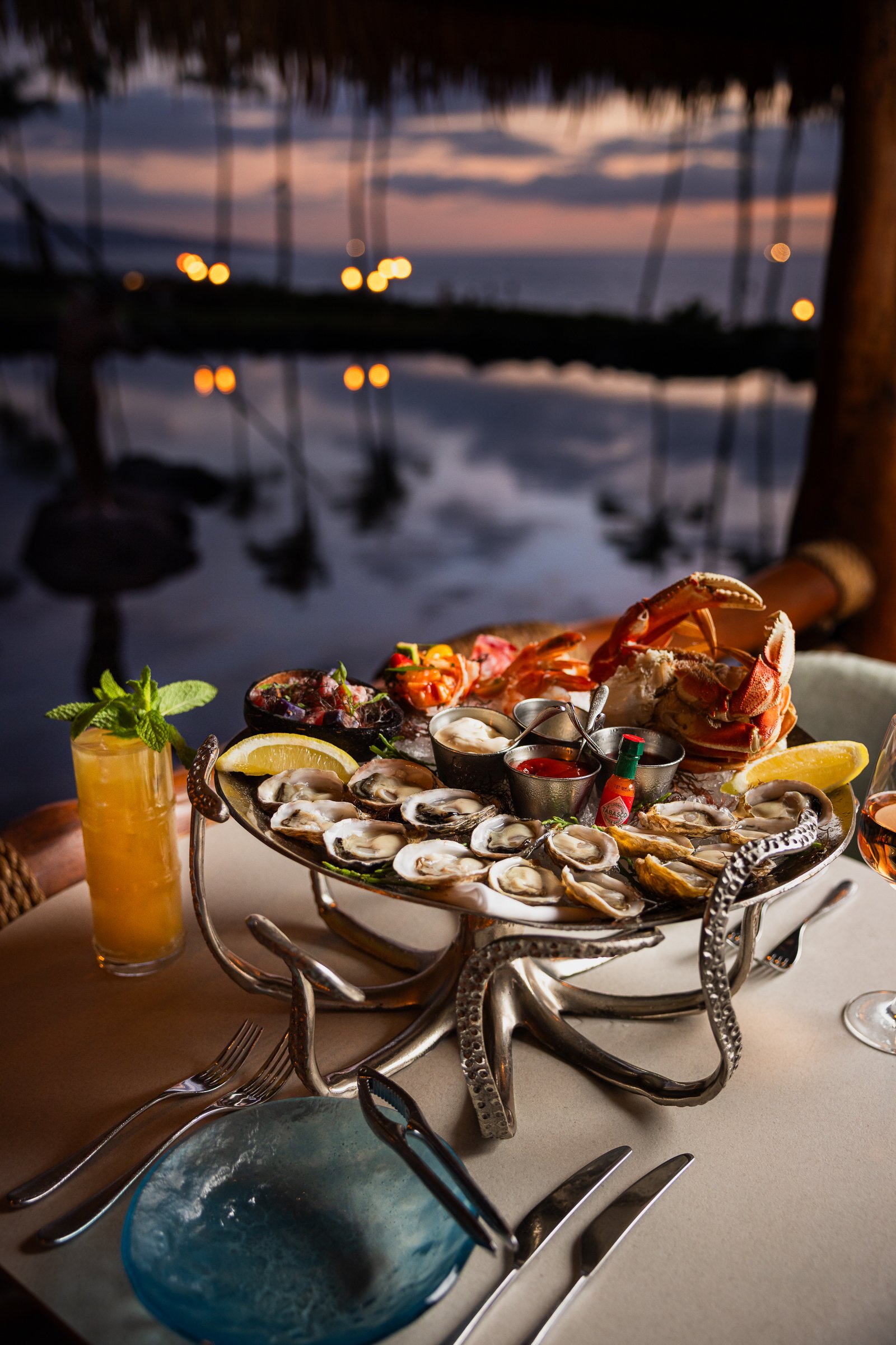 seafood tower