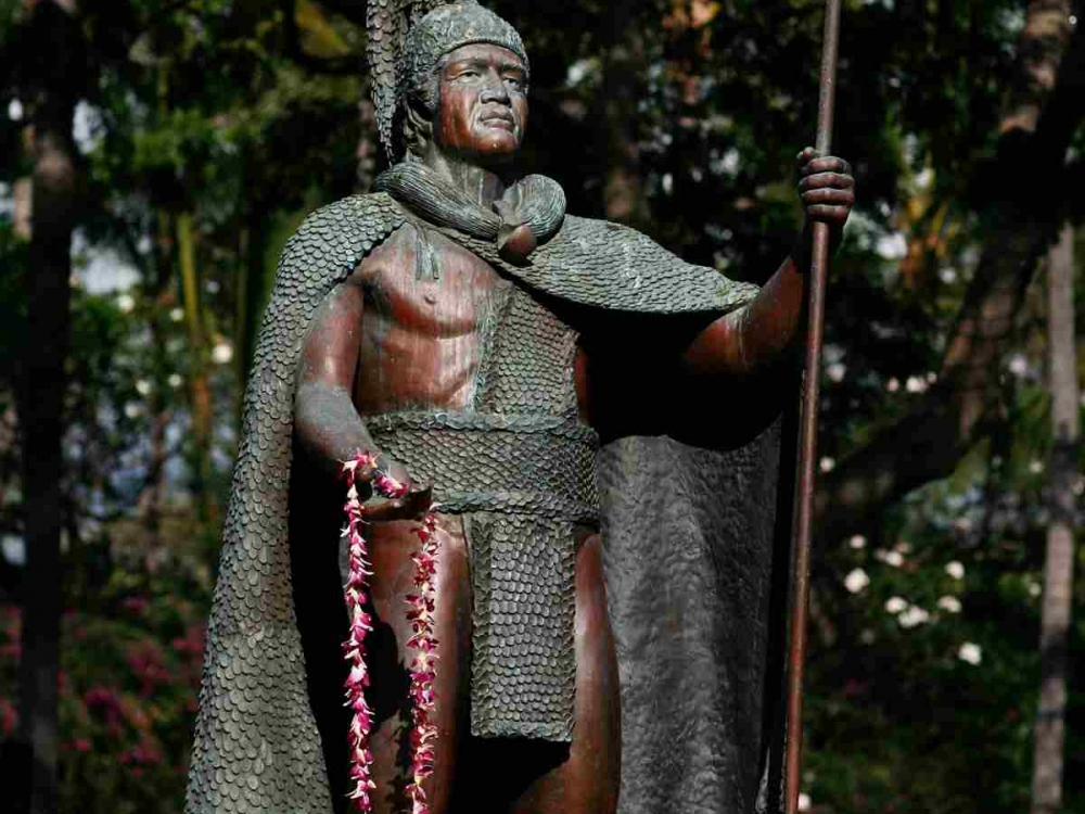 King Kamehameha Statue at Grand Wailea