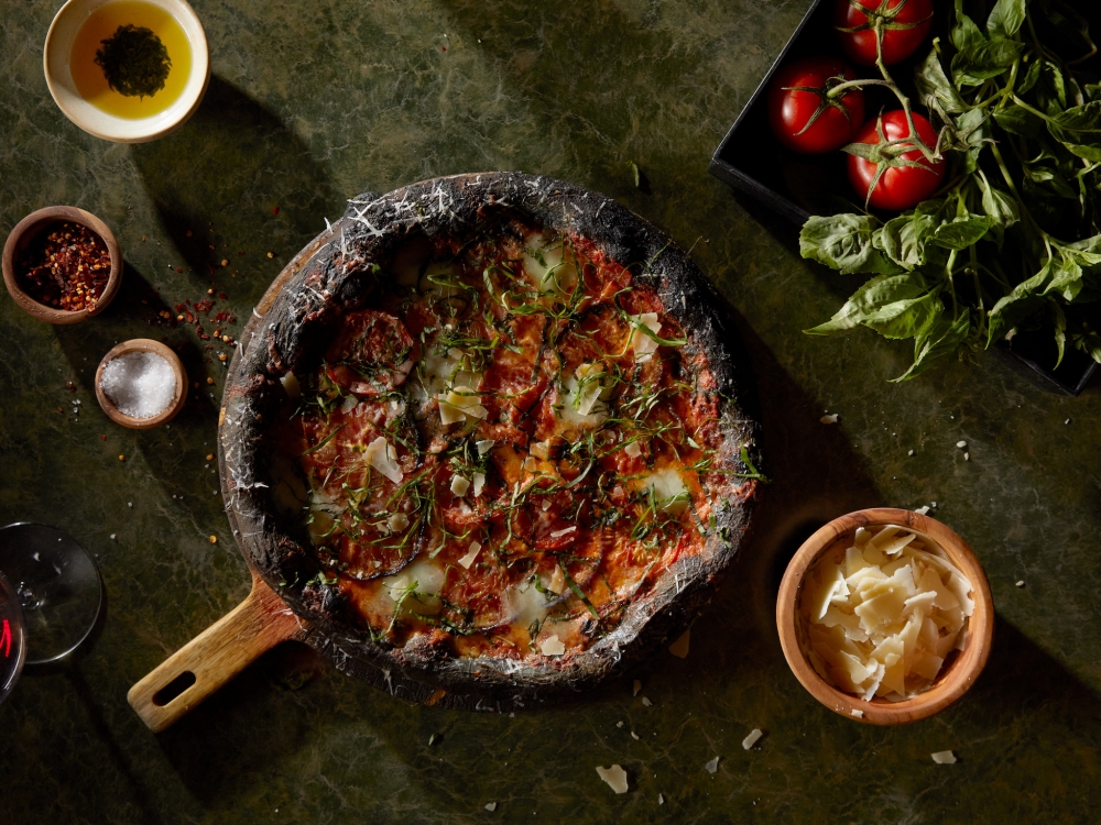 charcoal crust pizza 