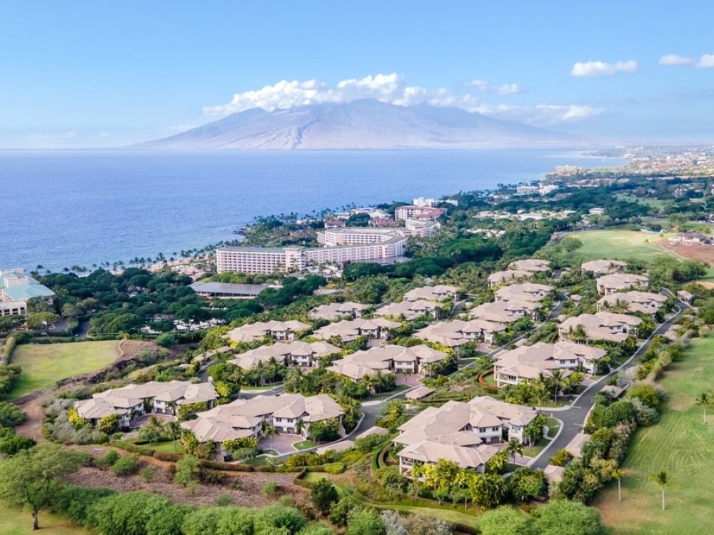 hoolei villas aerial