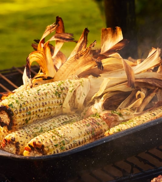 CORN ON GRILL