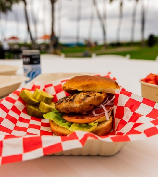 backyard bbq chicken sandwich