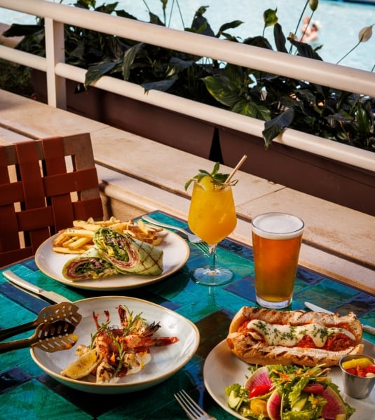 lunch with a view