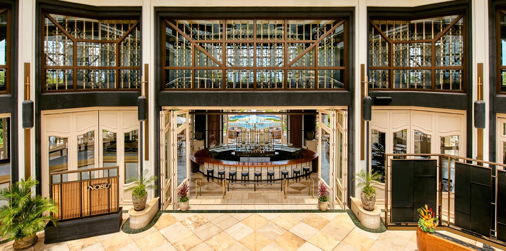 Nobu Entrance from Botero