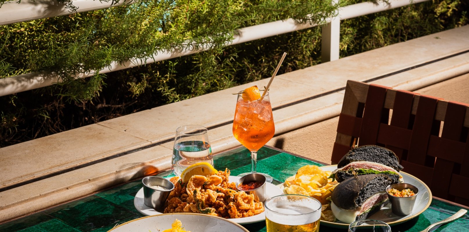 lunch with a view