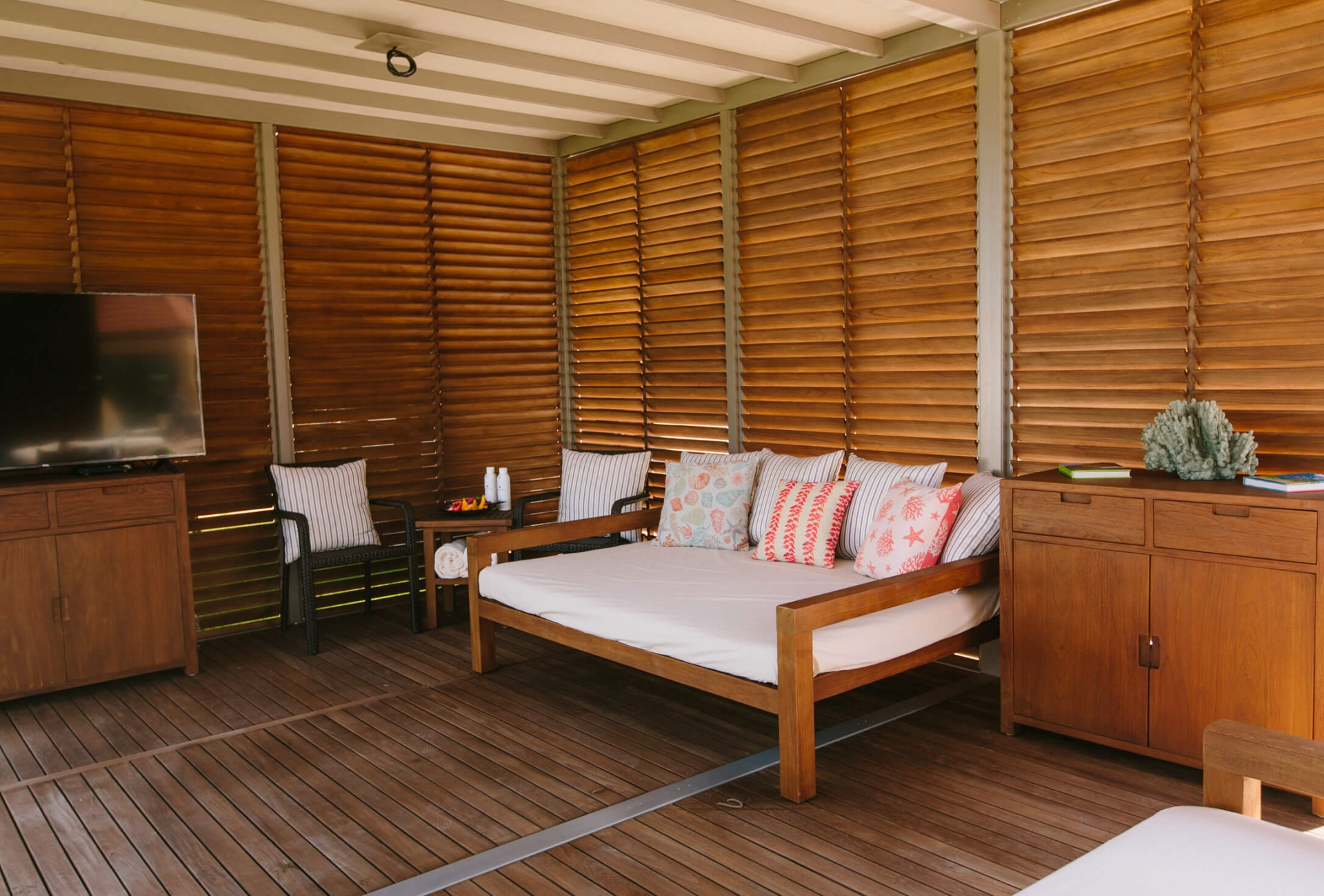 interior view of cabana