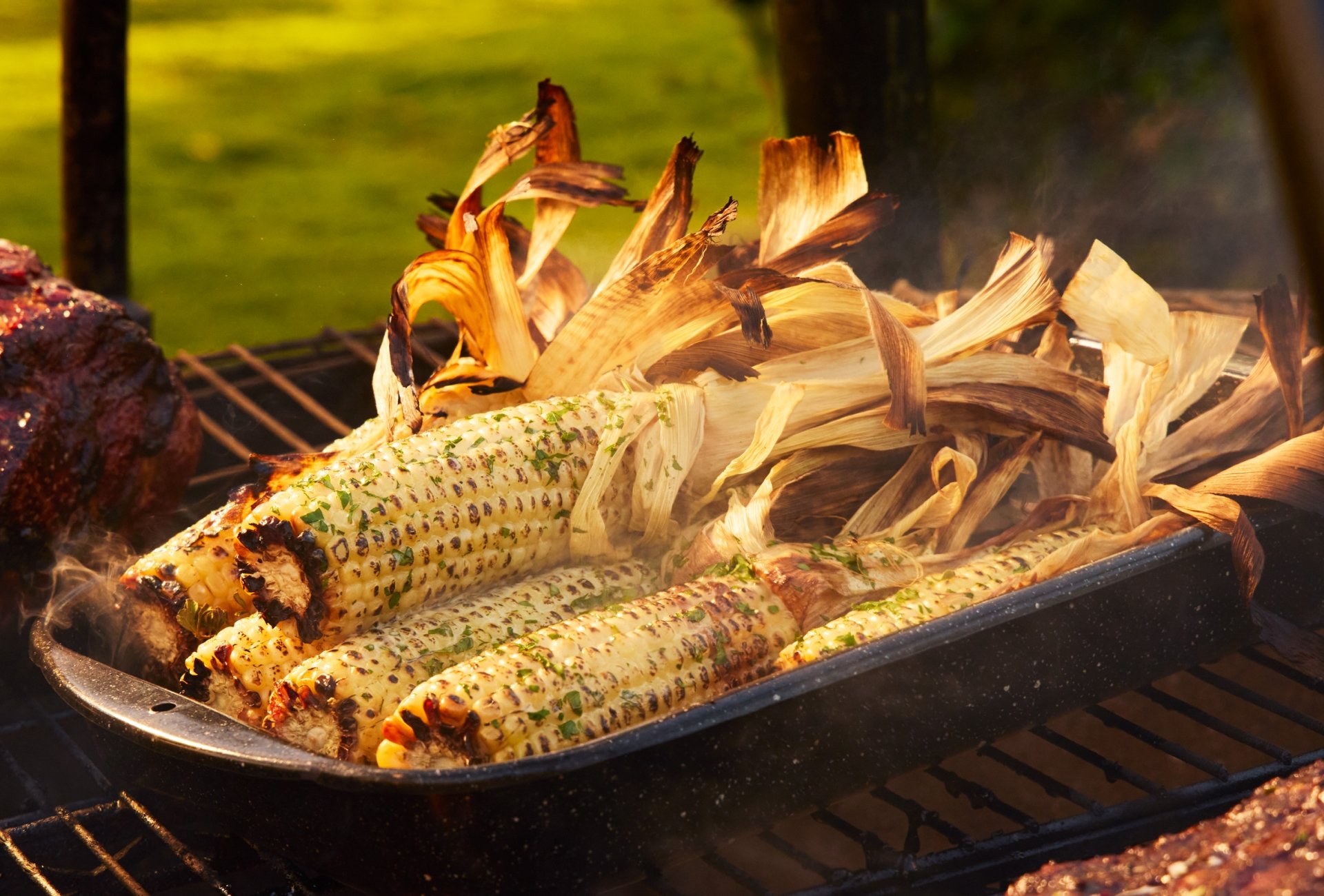 CORN ON GRILL