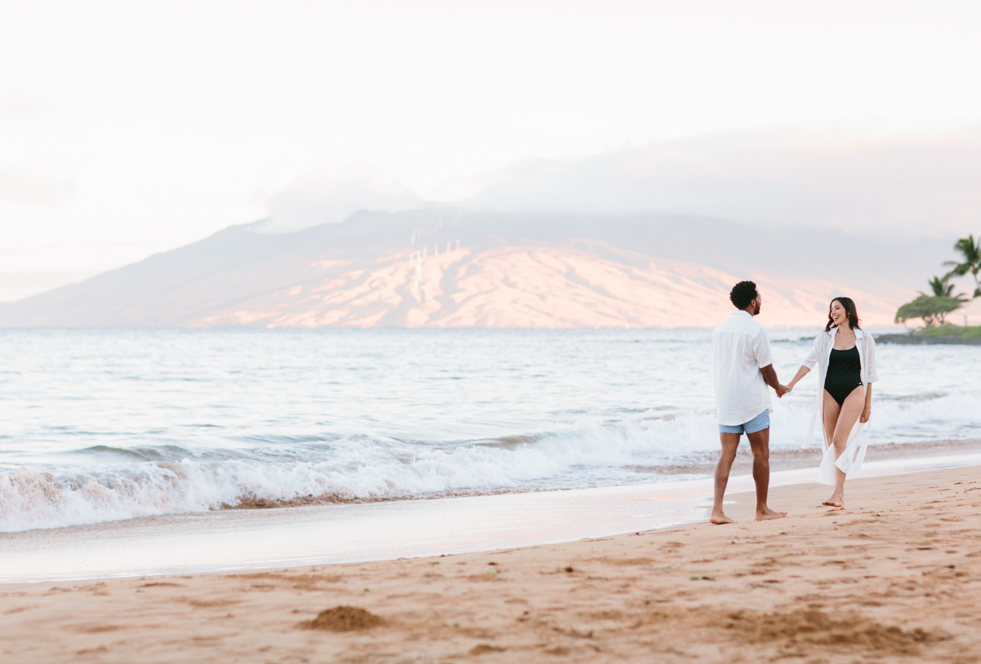 couple on beach