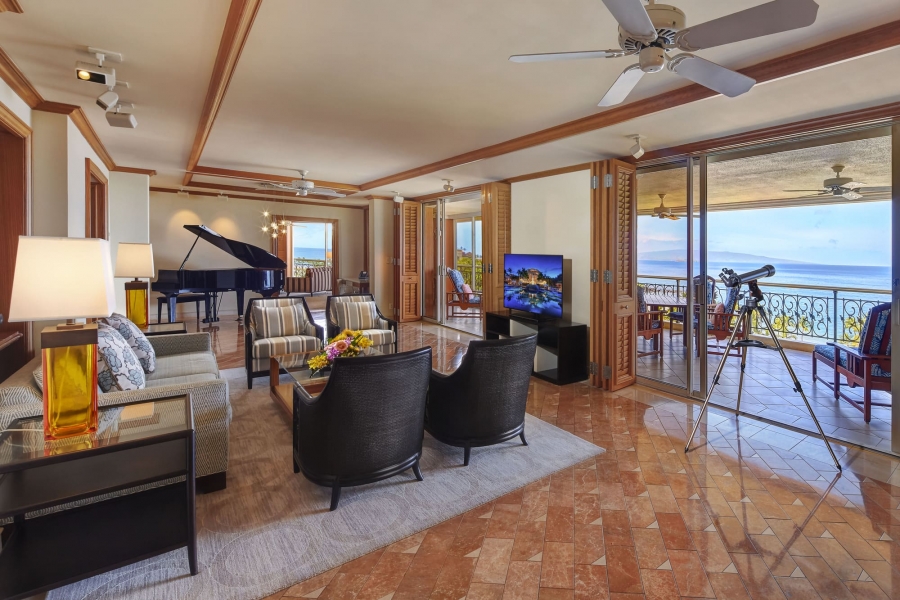 interior view of Napua club seating area